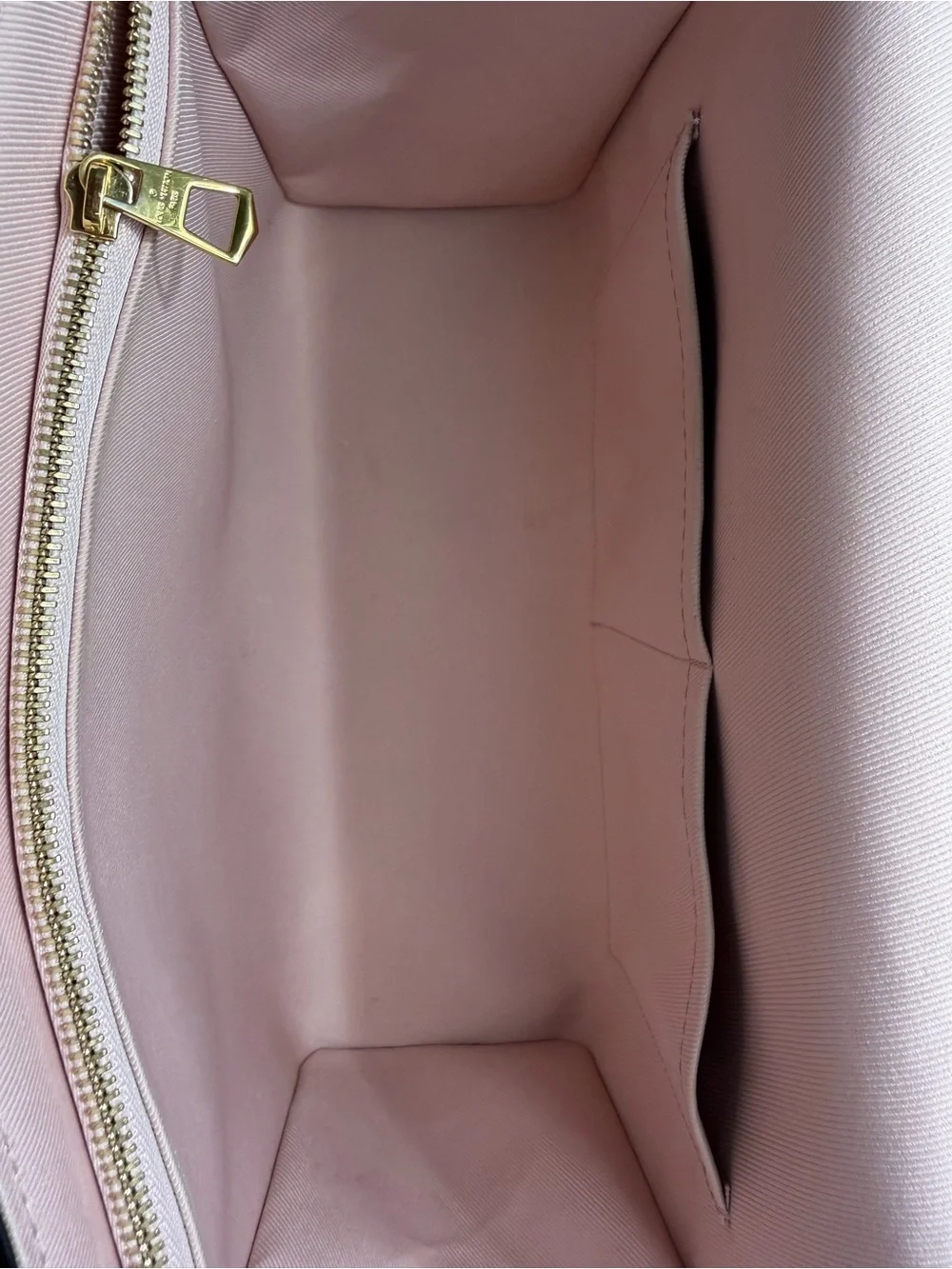 Louis Vuitton Damier Bond Street Bag with Pink Leather Accent